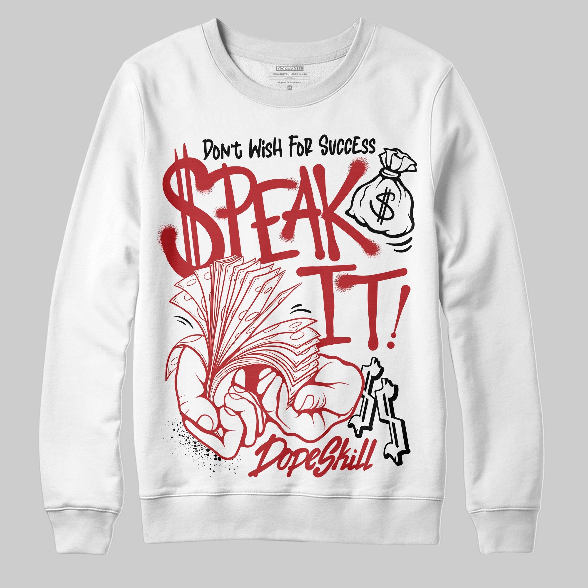 Flu Game 12s superstreetwear Sweatshirt Speak It Graphic
