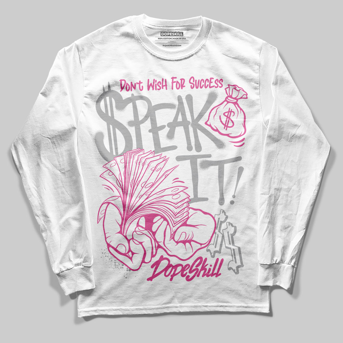 Kayano 14 Cream Sweet Pink superstreetwear Long Sleeve T-Shirt Speak It Graphic
