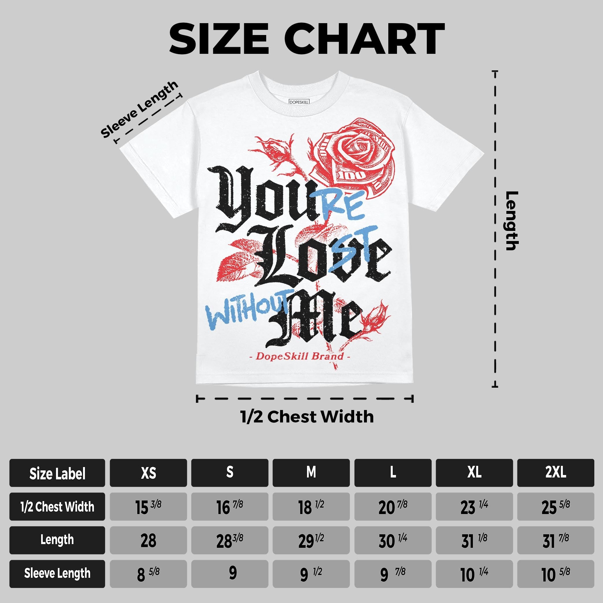 Cherry 11s superstreetwear Oversize Print T-Shirt You're Lost Without Me Graphic