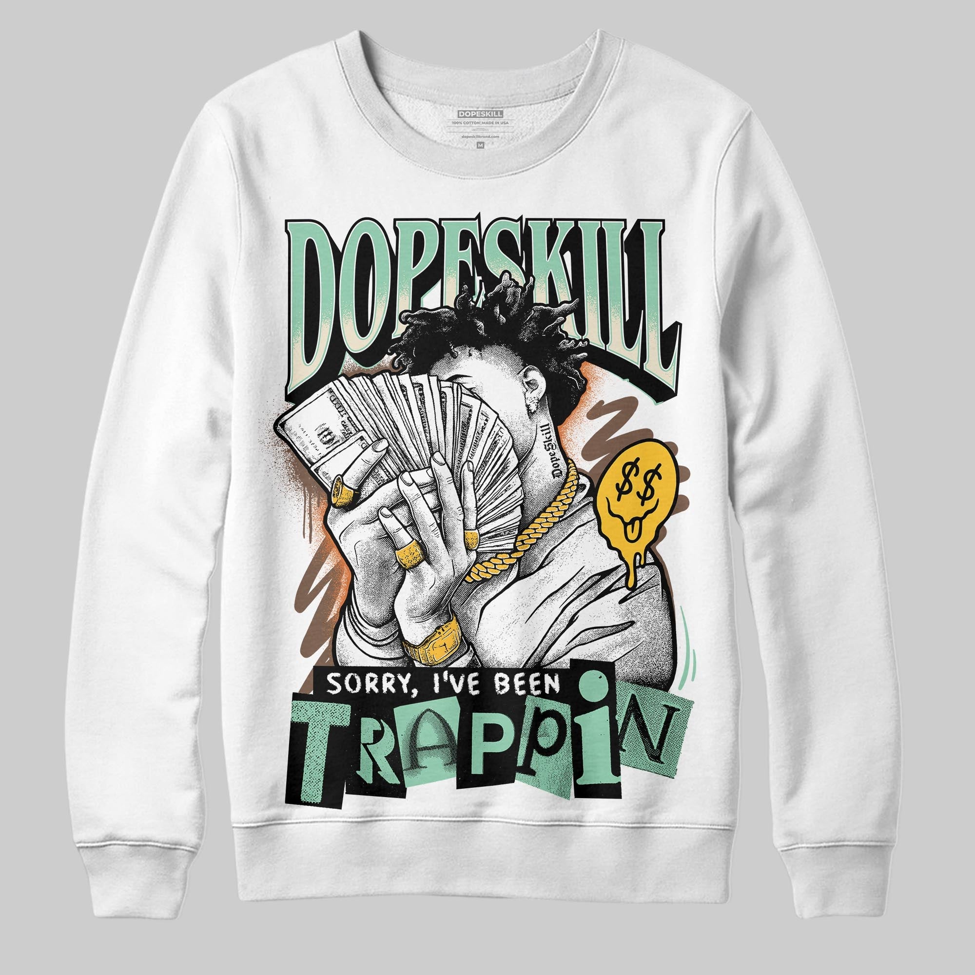 SB Dunk ¡°Rodeo¡± superstreetwear Sweatshirt Sorry I've Been Trappin Graphic