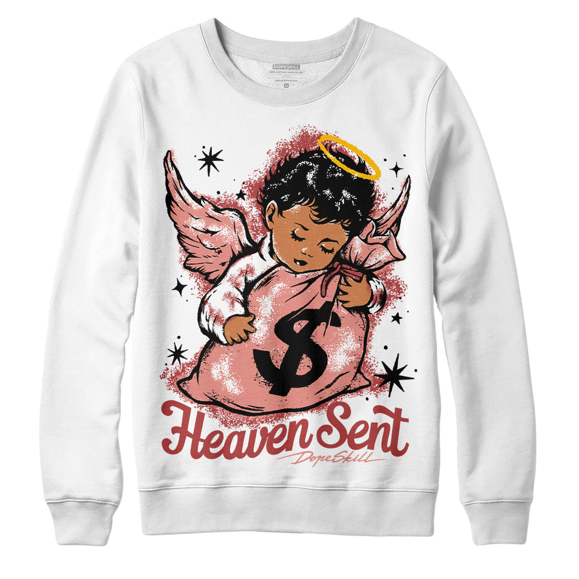 Dune Red 13s superstreetwear Sweatshirt Heaven Sent Graphic