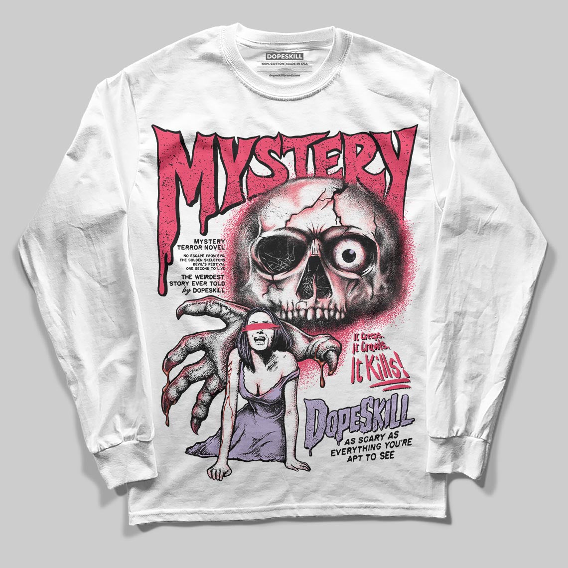 Peanut Butter Jelly 5s superstreetwear Long Sleeve T-Shirt Mystery Ghostly Grasp Graphic