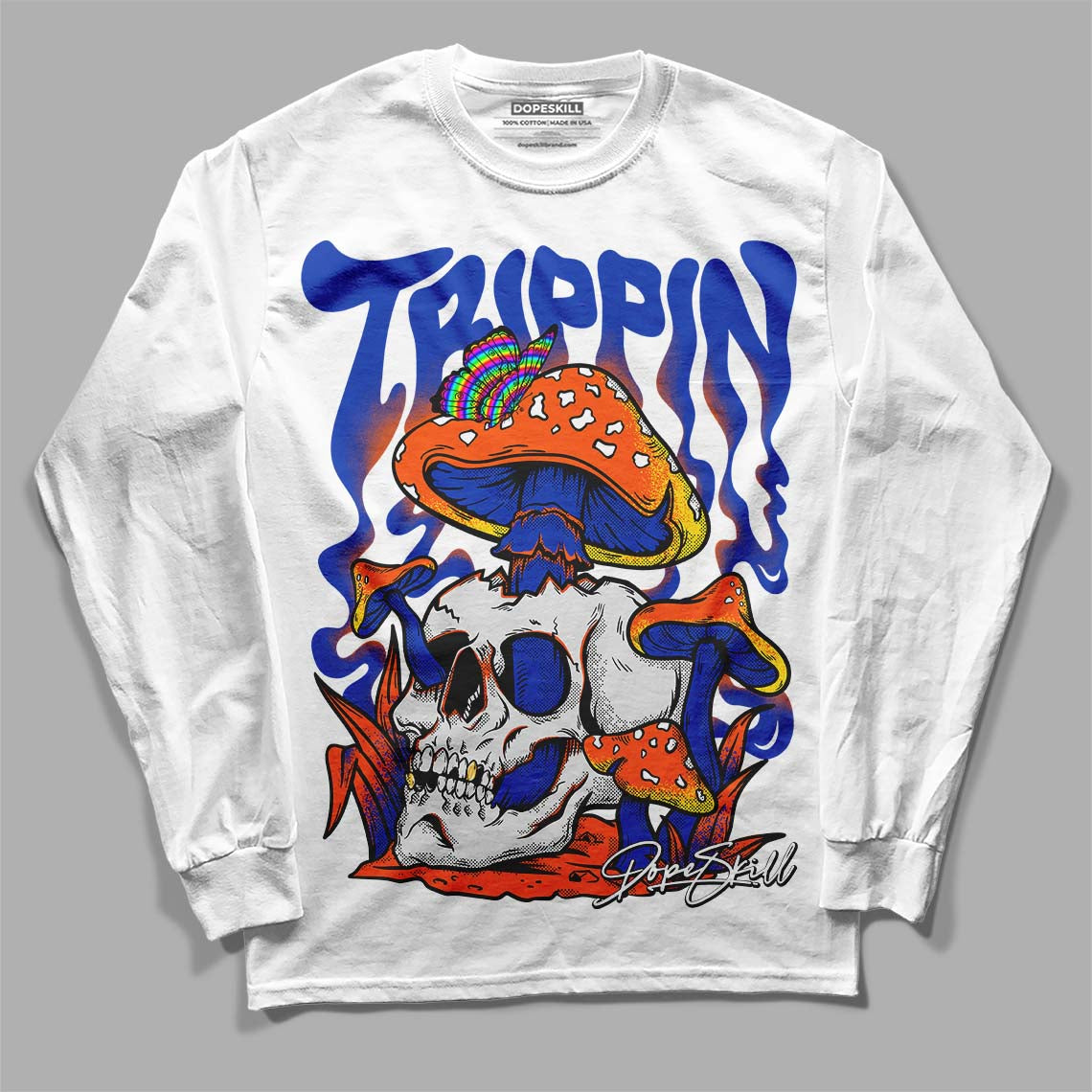 Dunk Low Futura Orange Blaze superstreetwear Long Sleeve T-Shirt Trippin Graphic