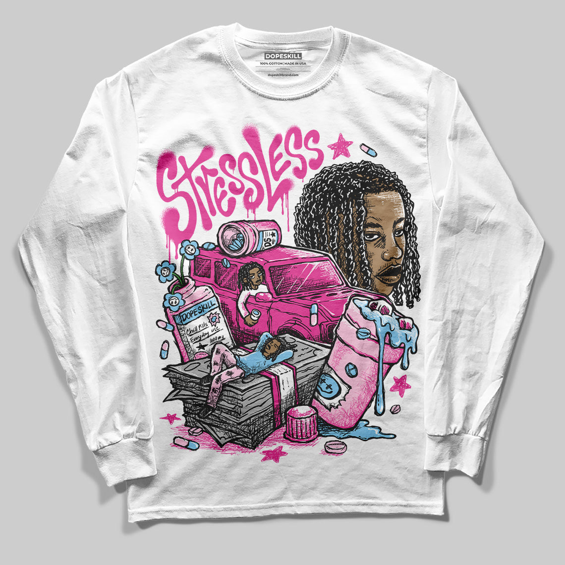 Doernbecher 6s superstreetwear Long Sleeve T-Shirt Stressless Graphic
