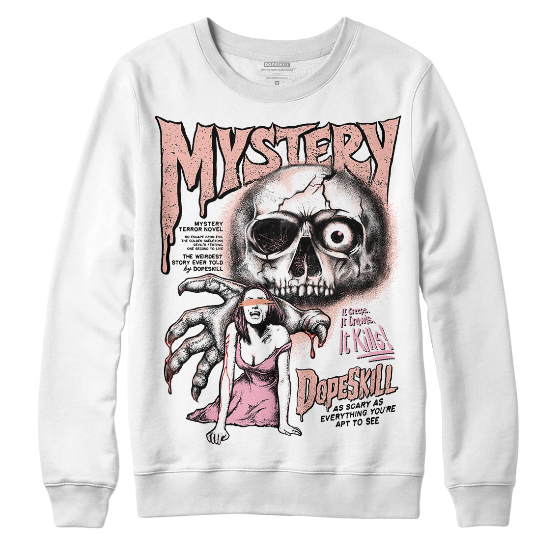 Legend Pink 11s superstreetwear Sweatshirt Mystery Ghostly Grasp Graphic
