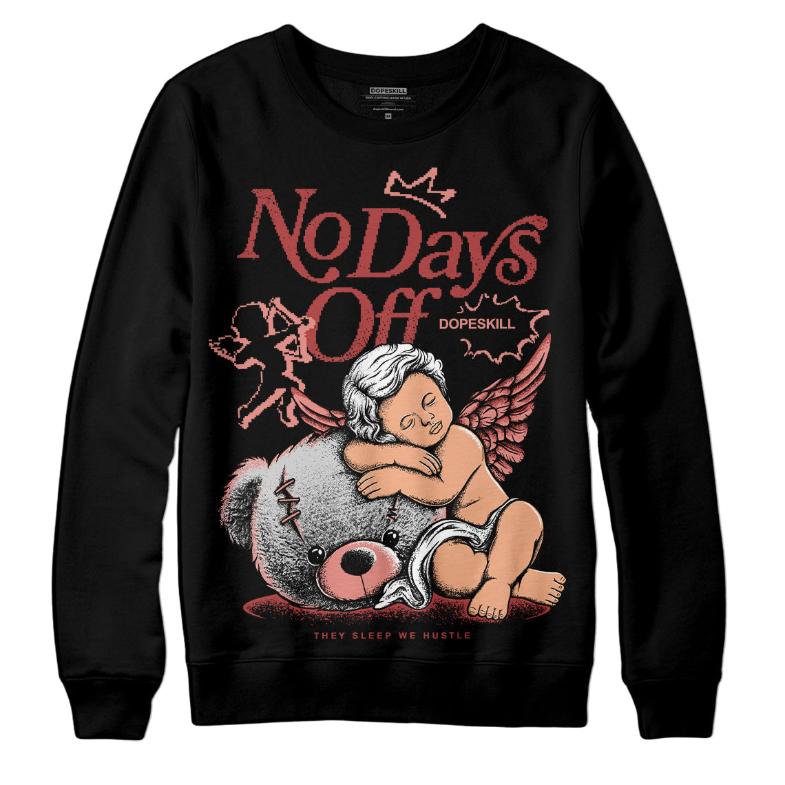 Dune Red 13s superstreetwear Sweatshirt New No Days Off Graphic