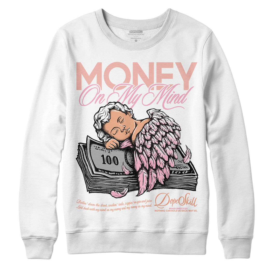 Legend Pink 11s superstreetwear Sweatshirt MOMM Graphic