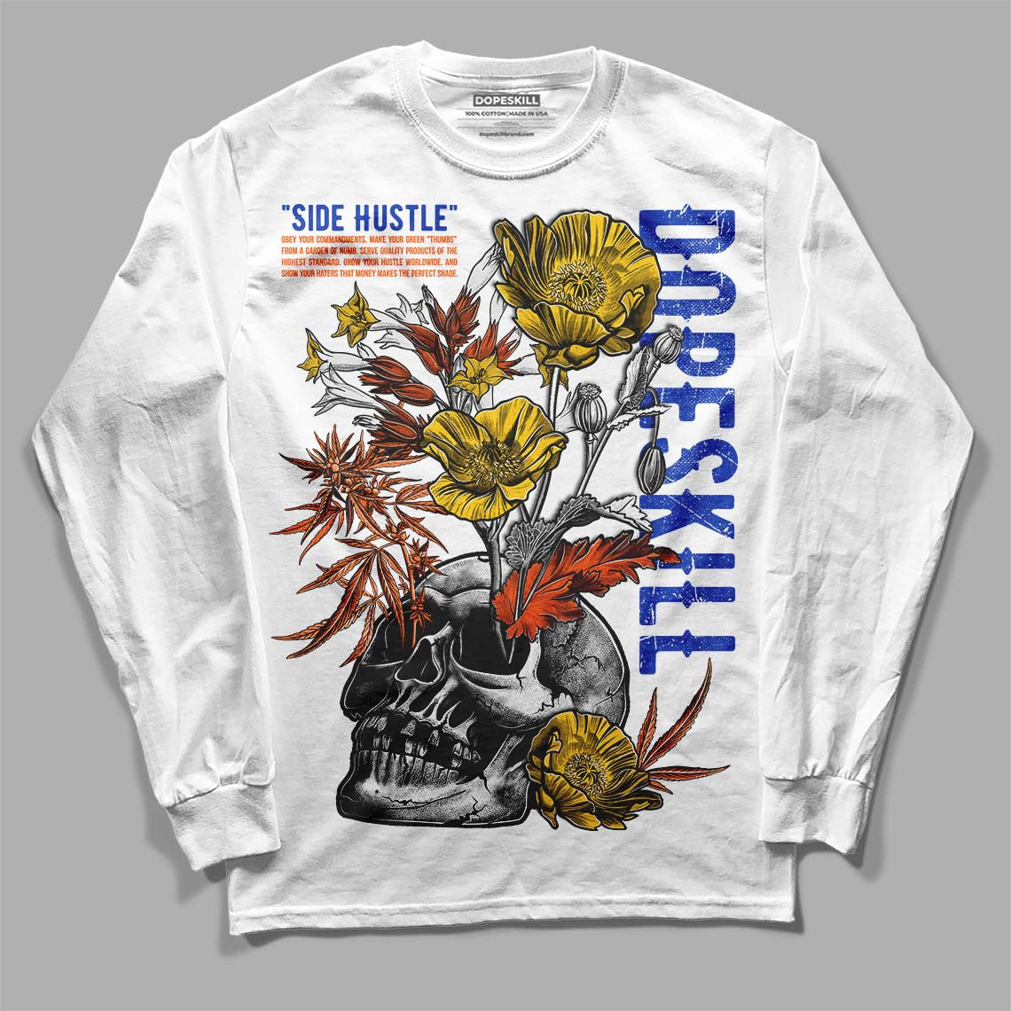 Dunk Low Futura Orange Blaze superstreetwear Long Sleeve T-Shirt Side Hustle Graphic