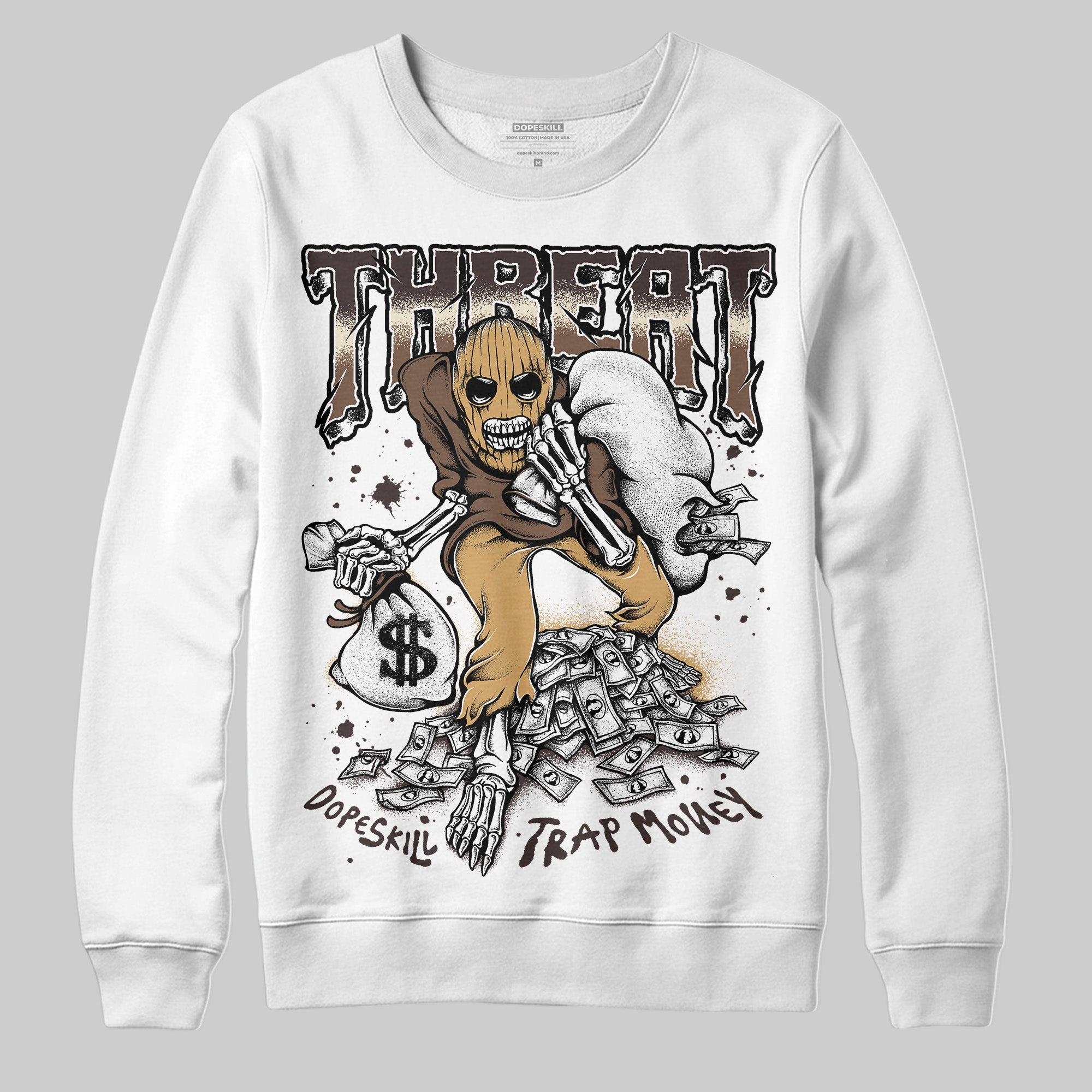 Earth 5s superstreetwear Sweatshirt Threat Graphic