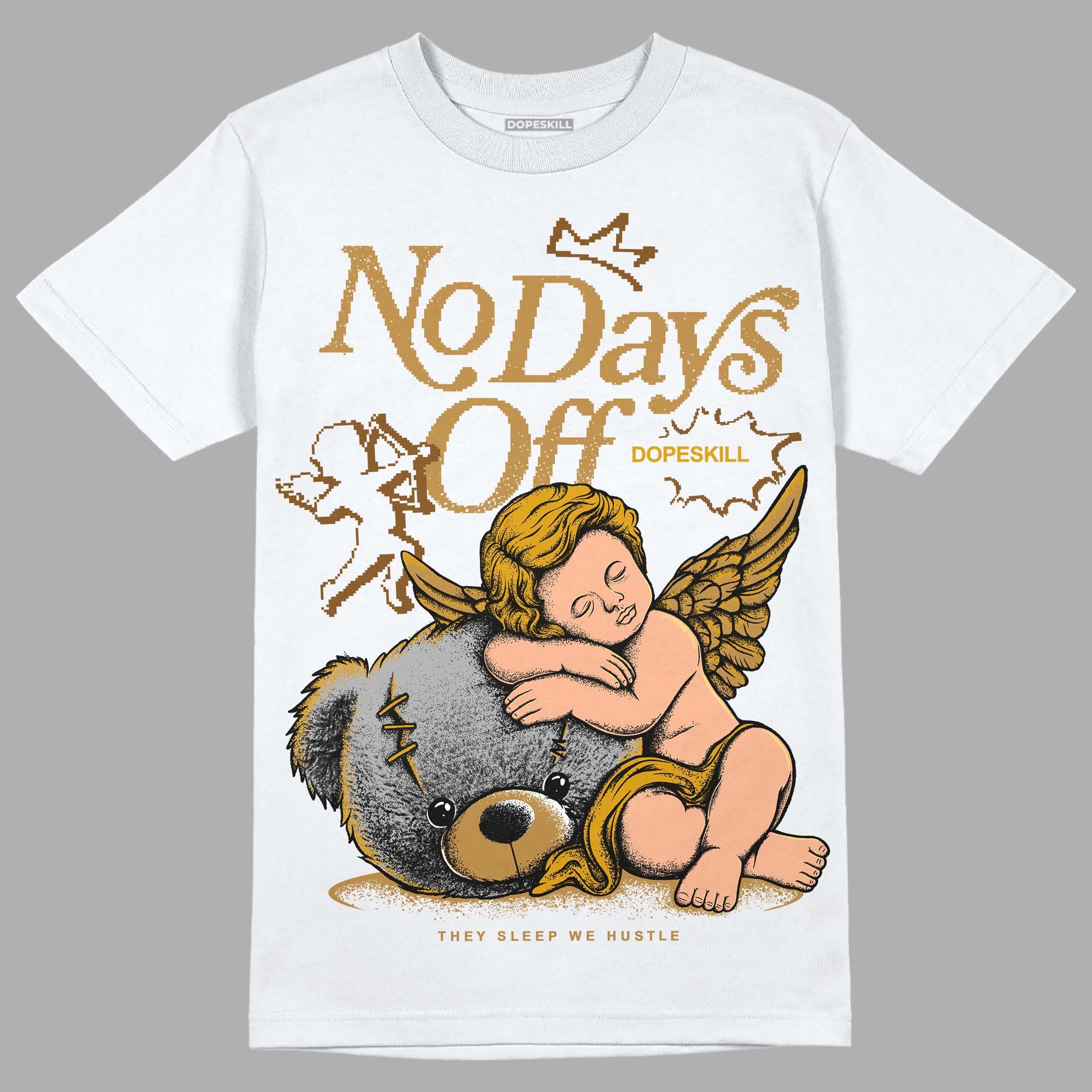 Wheat 13s superstreetwear T-Shirt New No Days Off Graphic
