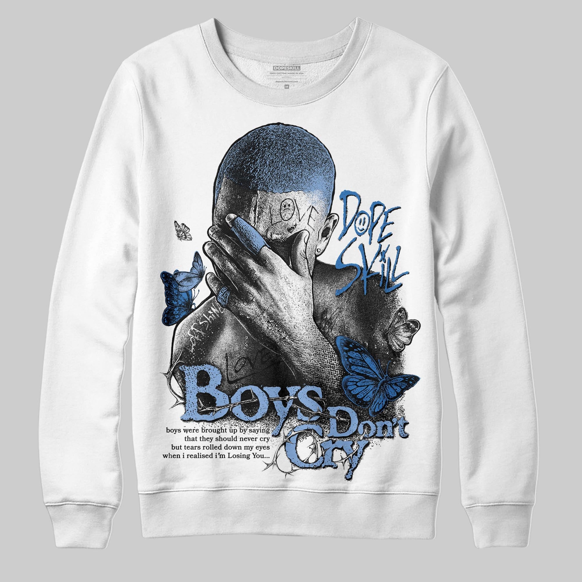 Forget Me Not 4s superstreetwear Sweatshirt Boys Don't Cry Graphic