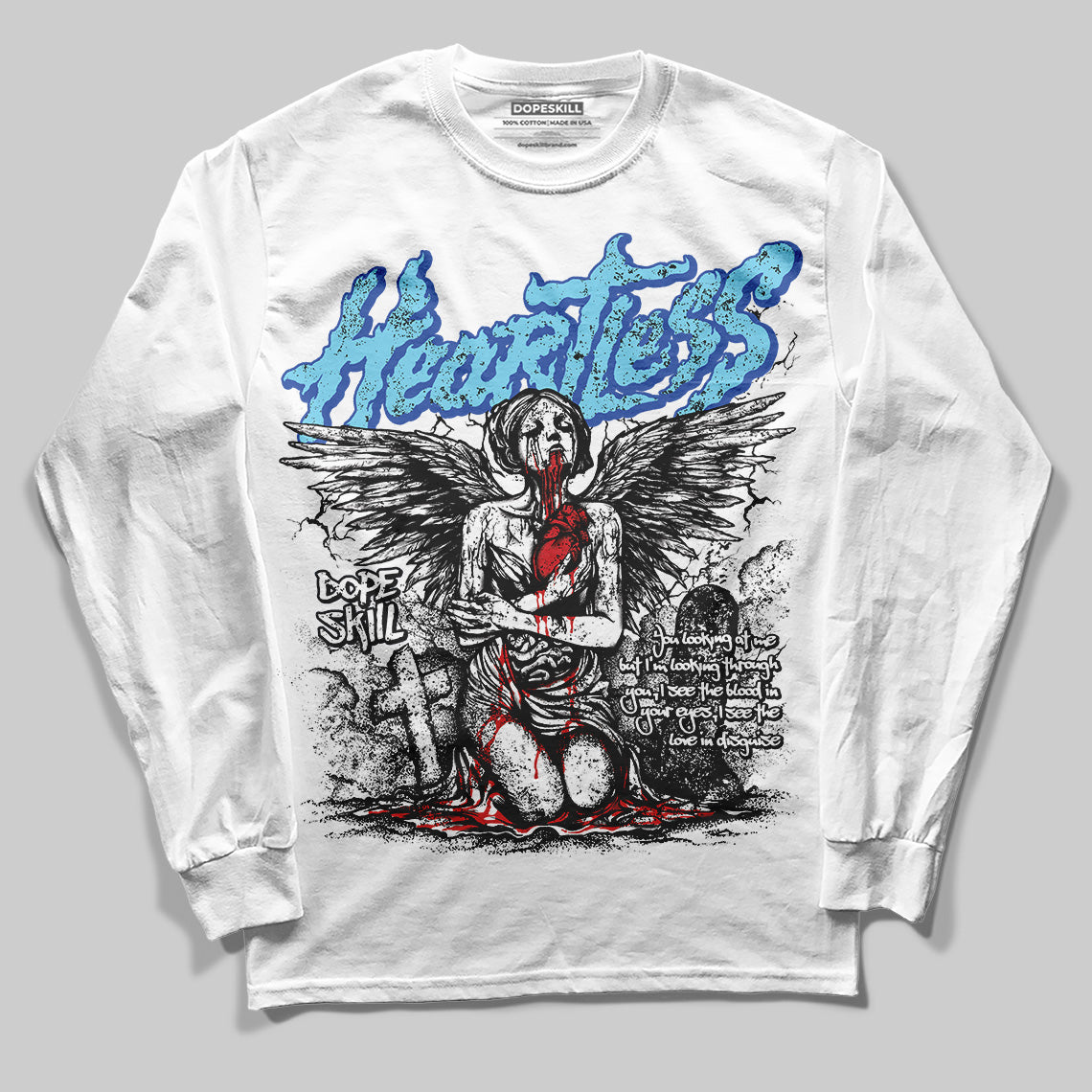 SB Dunk Argon superstreetwear Long Sleeve T-Shirt Heartless Graphic