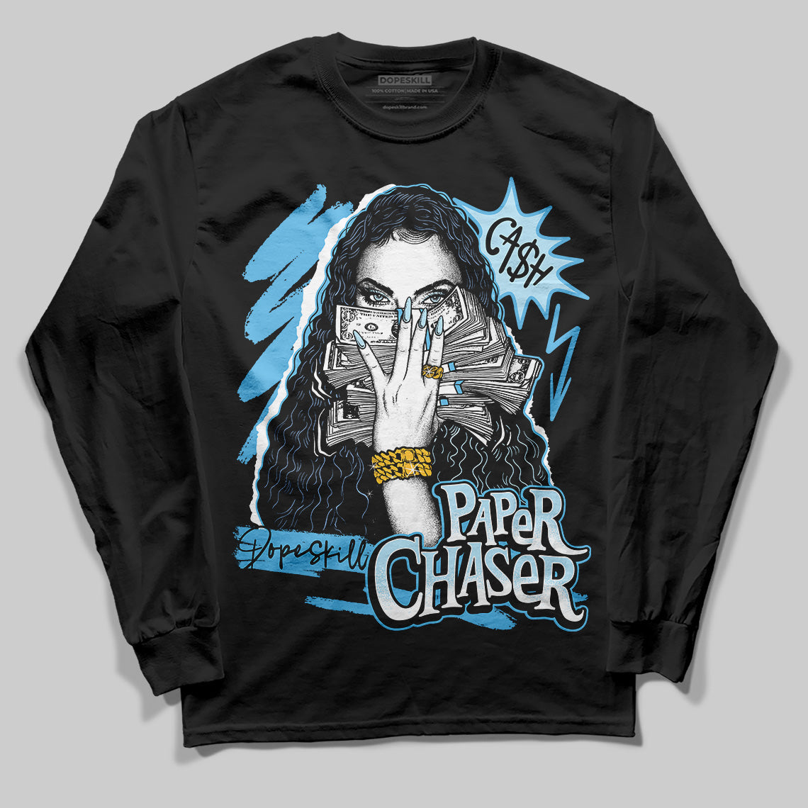 Legend Blue 11s superstreetwear Long Sleeve T-Shirt NPC Graphic