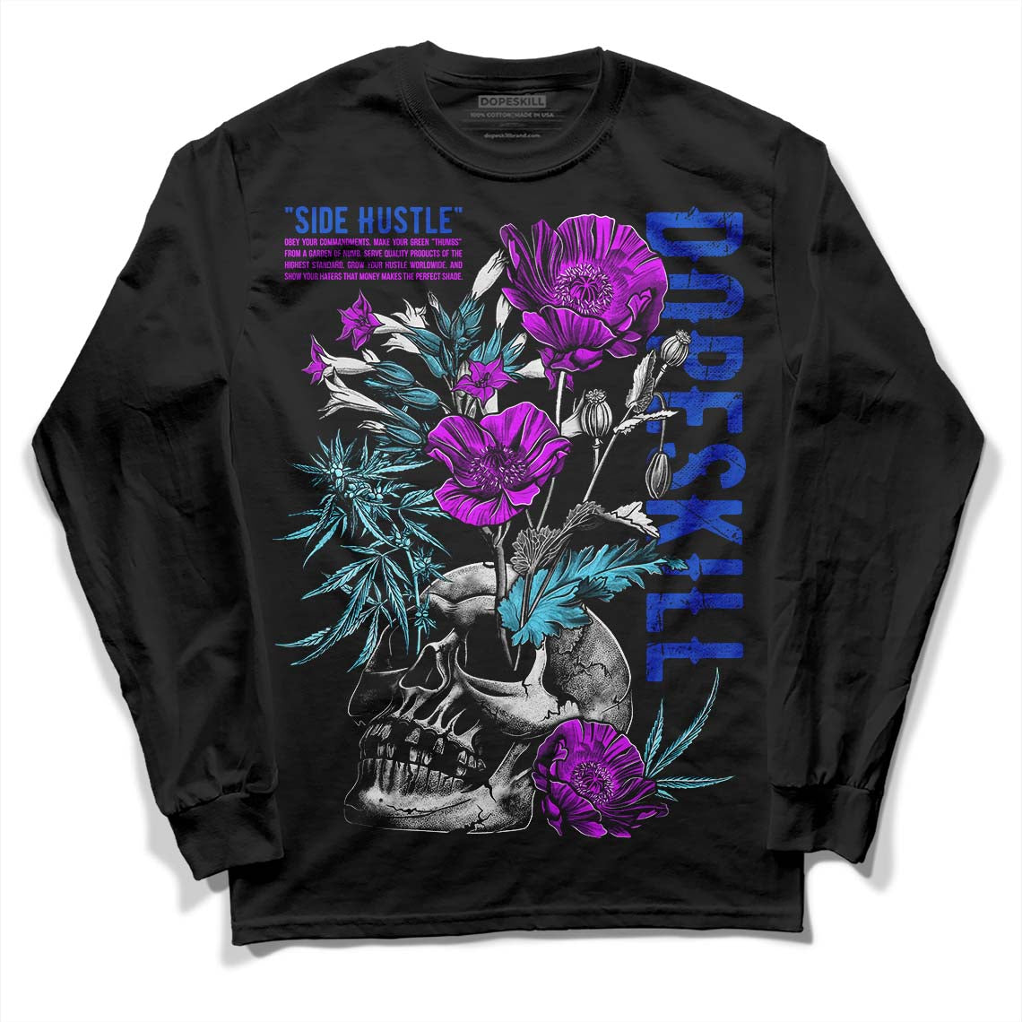 SB Dunk Argon superstreetwear Long Sleeve T-Shirt Side Hustle Graphic