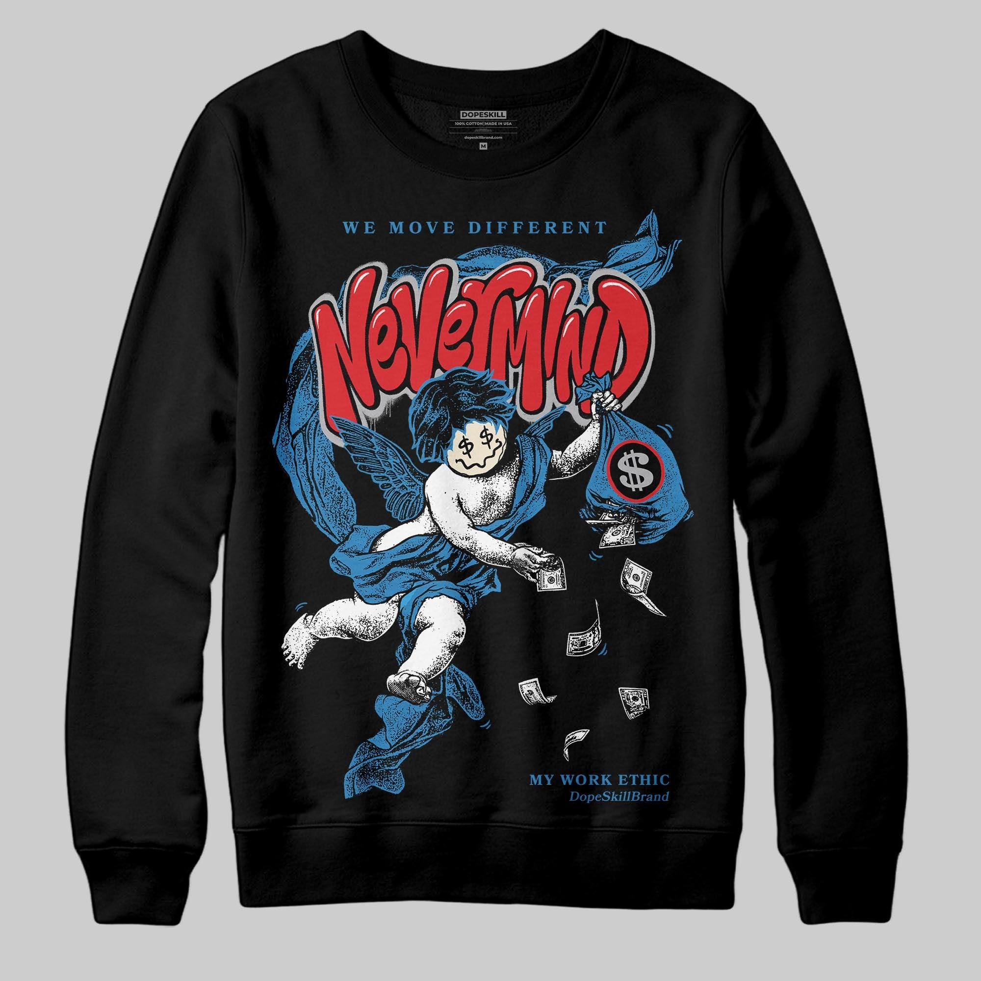 Rare Air 3s superstreetwear Sweatshirt Nevermind Graphic