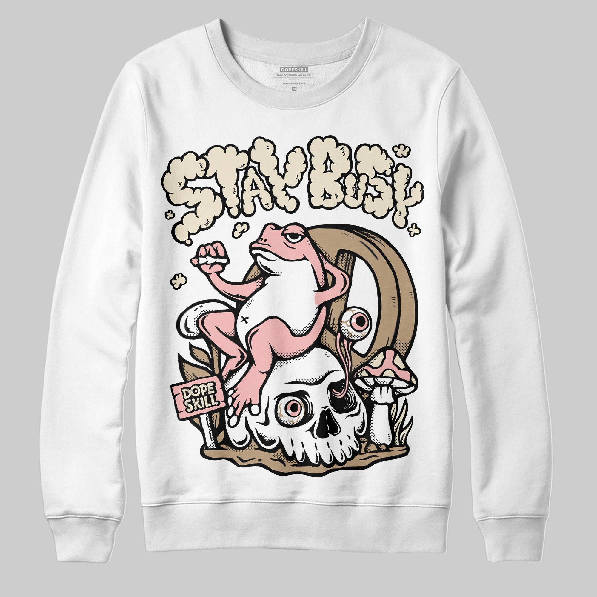 AIR FORCE 1 LINEN superstreetwear Sweatshirt Stay Busy Graphic