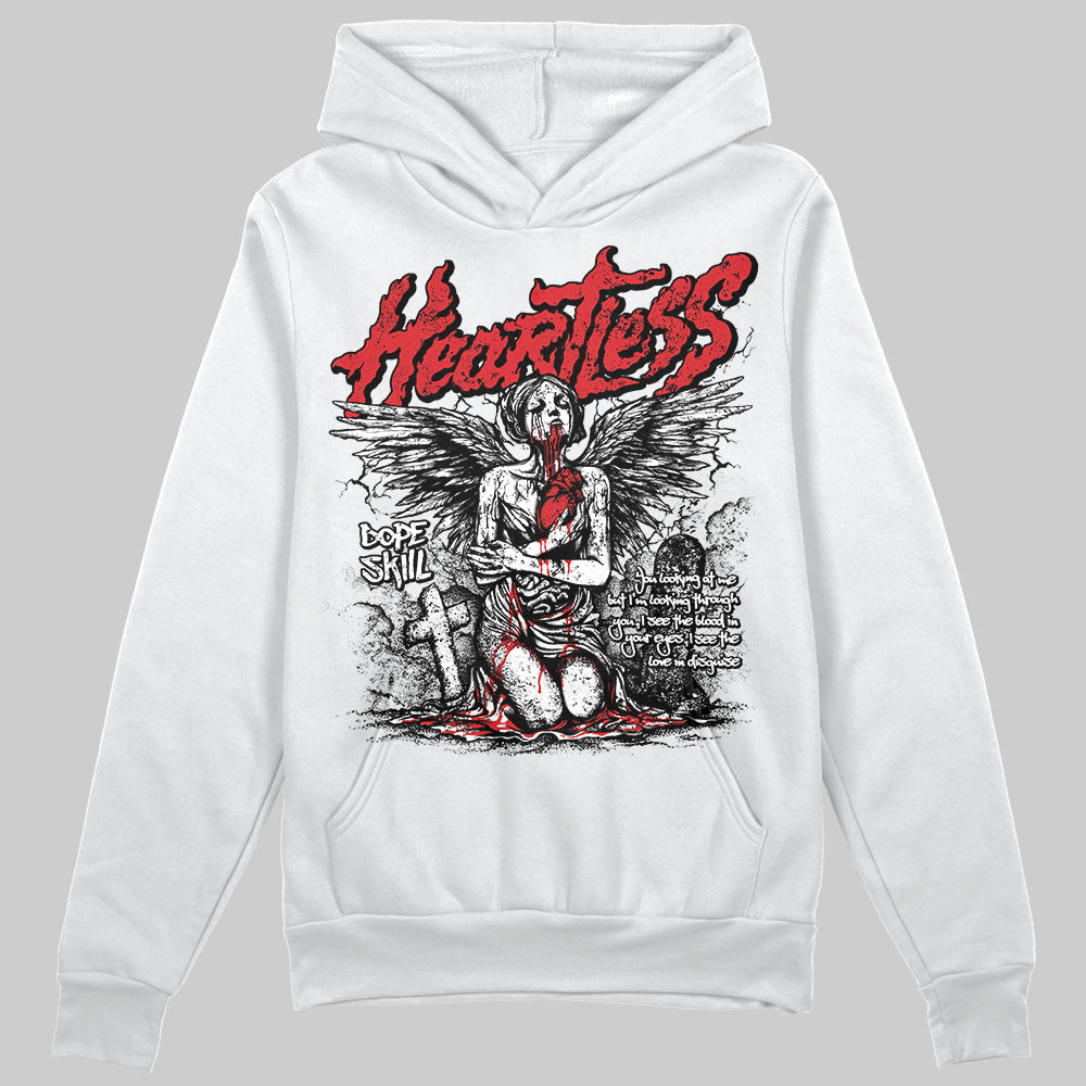 Fire Red 3s superstreetwear Hoodie Sweatshirt Heartless Graphic