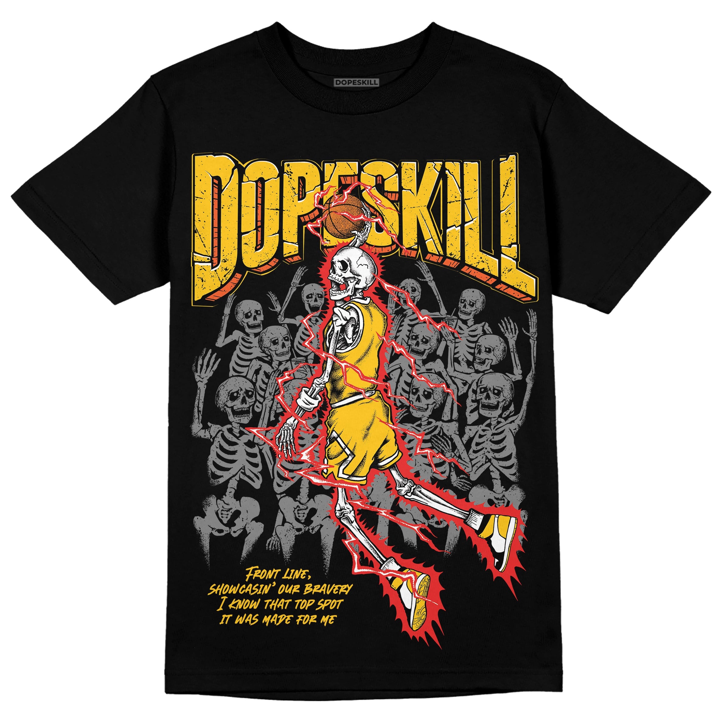 Yellow Collection superstreetwear T-Shirt Thunder Dunk Graphic
