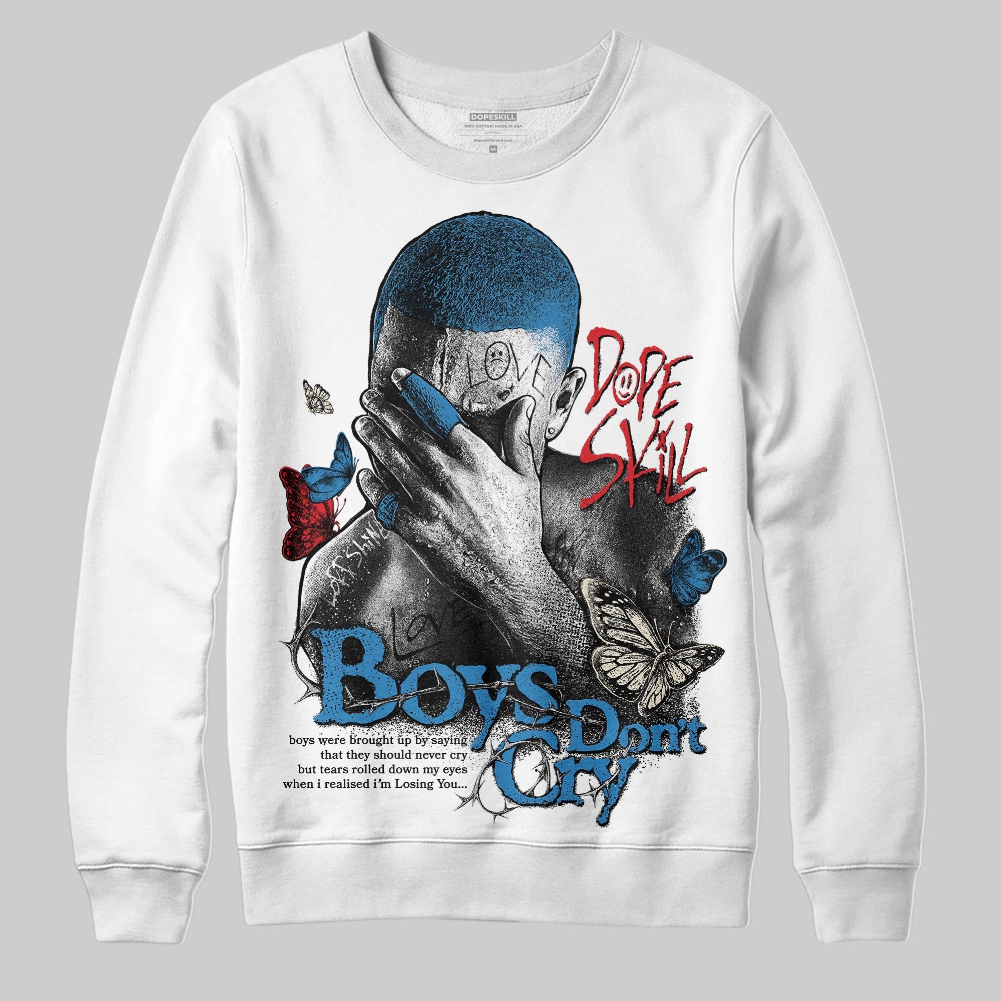 Rare Air 3s superstreetwear Sweatshirt Boys Don't Cry Graphic