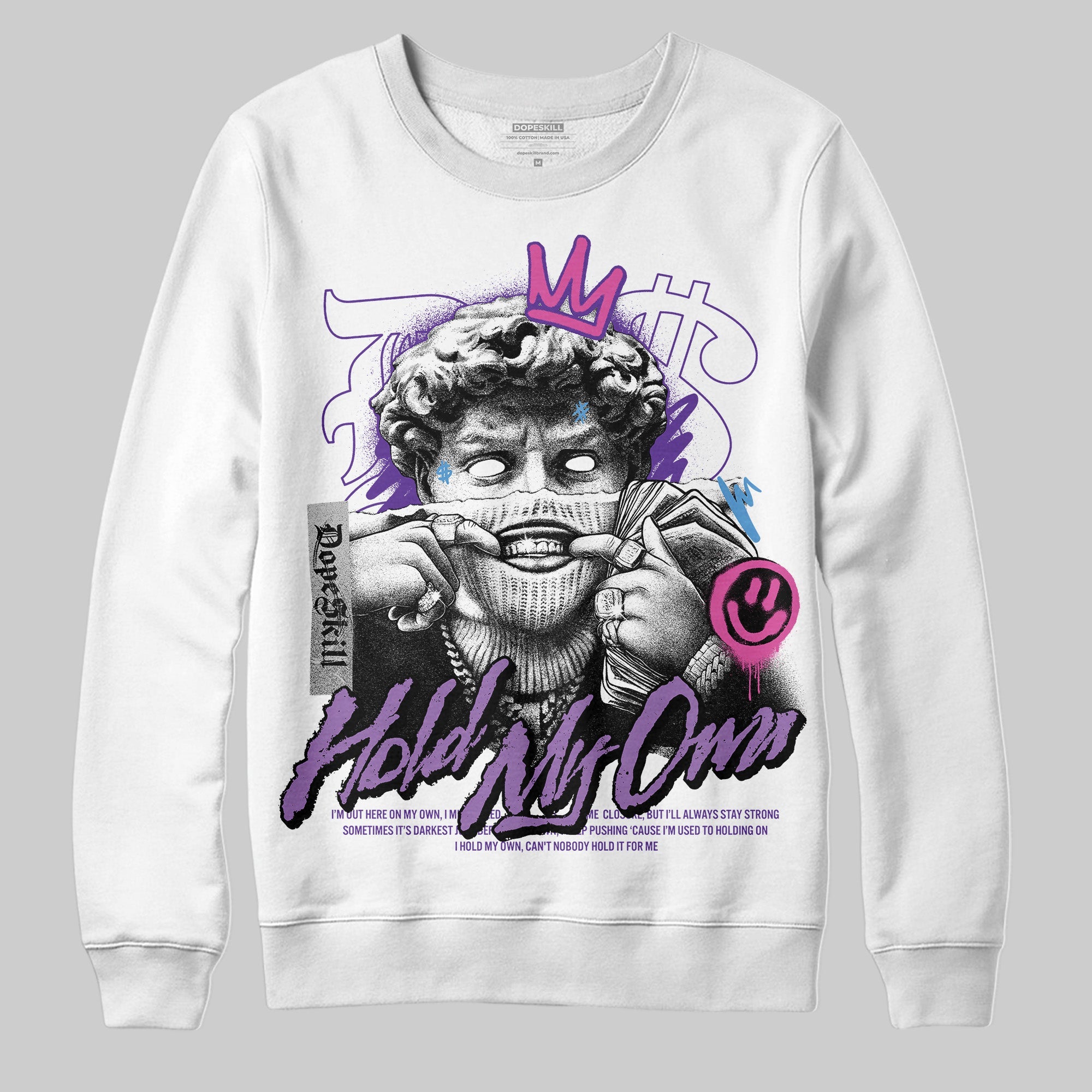 PURPLE Collection superstreetwear Sweatshirt In My Way Graphic