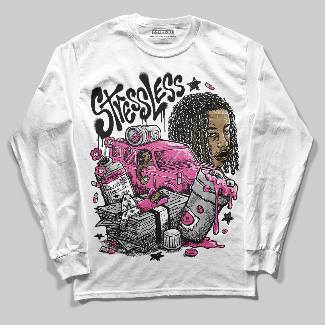 Kayano 14 Cream Sweet Pink superstreetwear Long Sleeve T-Shirt Stressless Graphic
