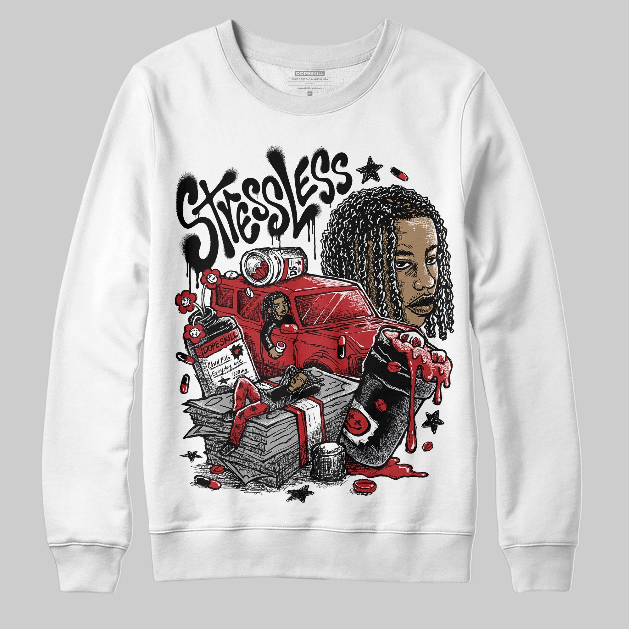 Black Toe Reimagined 1s superstreetwear Sweatshirt Stressless Graphic