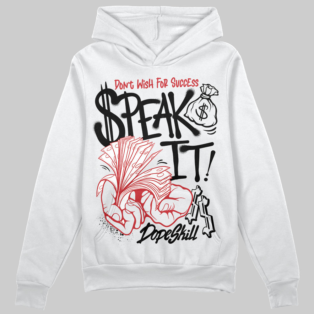 Bred Velvet 11s superstreetwear Hoodie Sweatshirt Speak It Graphic
