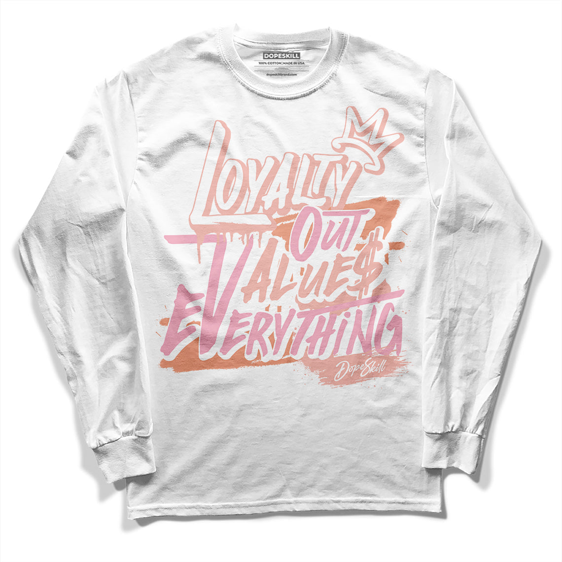 Legend Pink 11s superstreetwear Long Sleeve T-Shirt LOVE Graphic