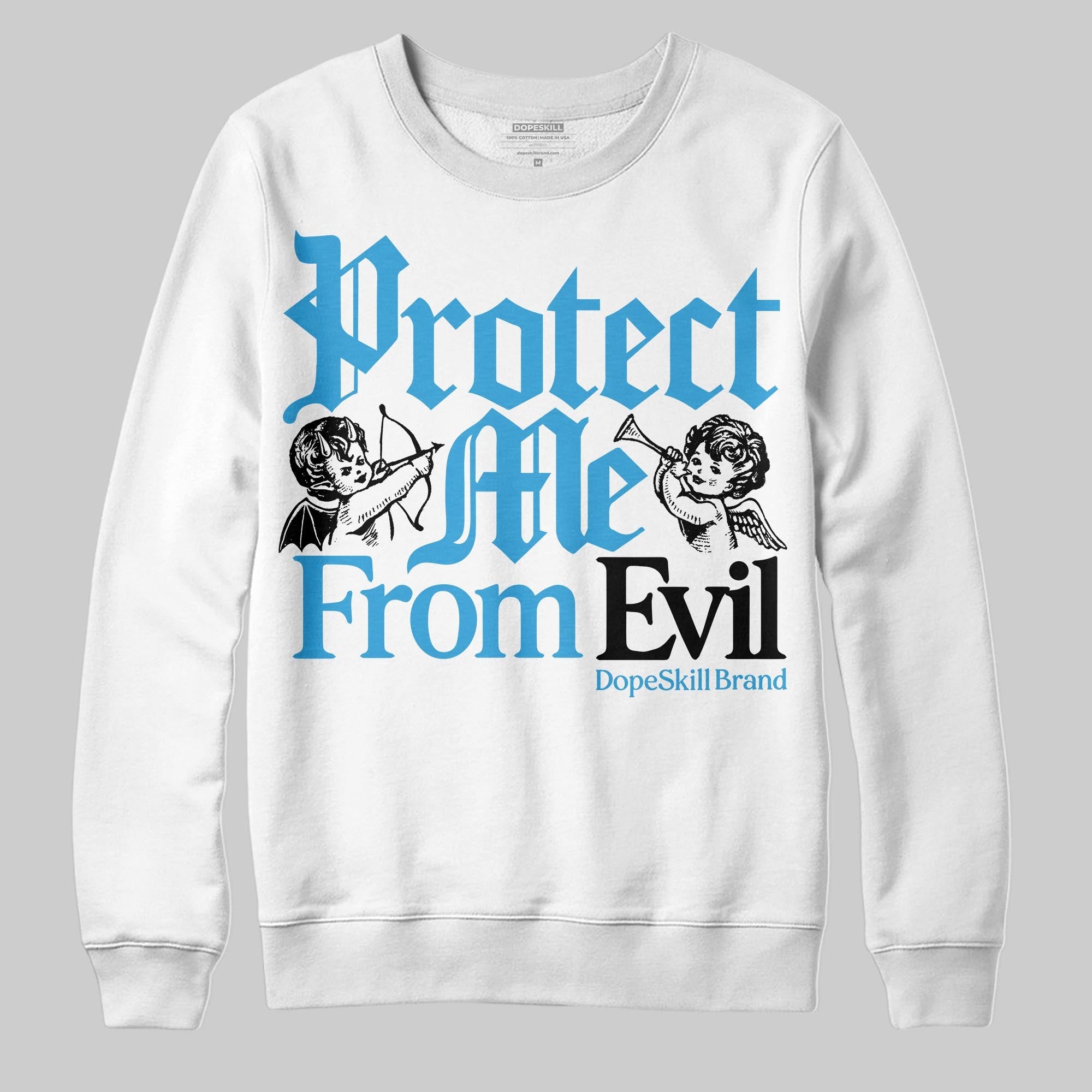 UNC Reimagined 1s superstreetwear Sweatshirt Protect Me From Evil Graphic