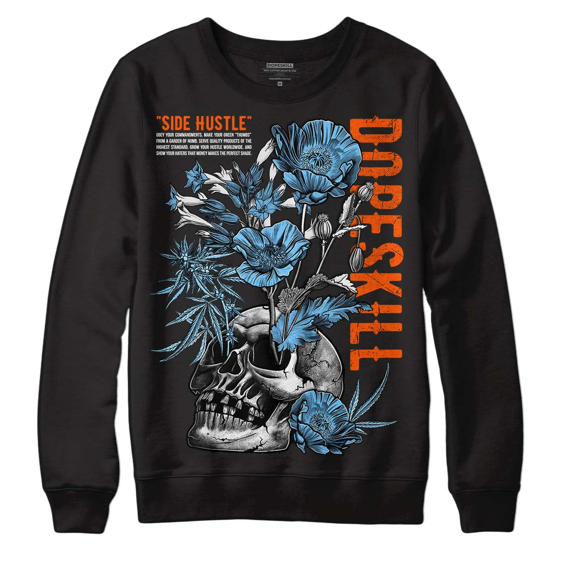 Dunk Low Futura University Blue superstreetwear Sweatshirt Side Hustle Graphic