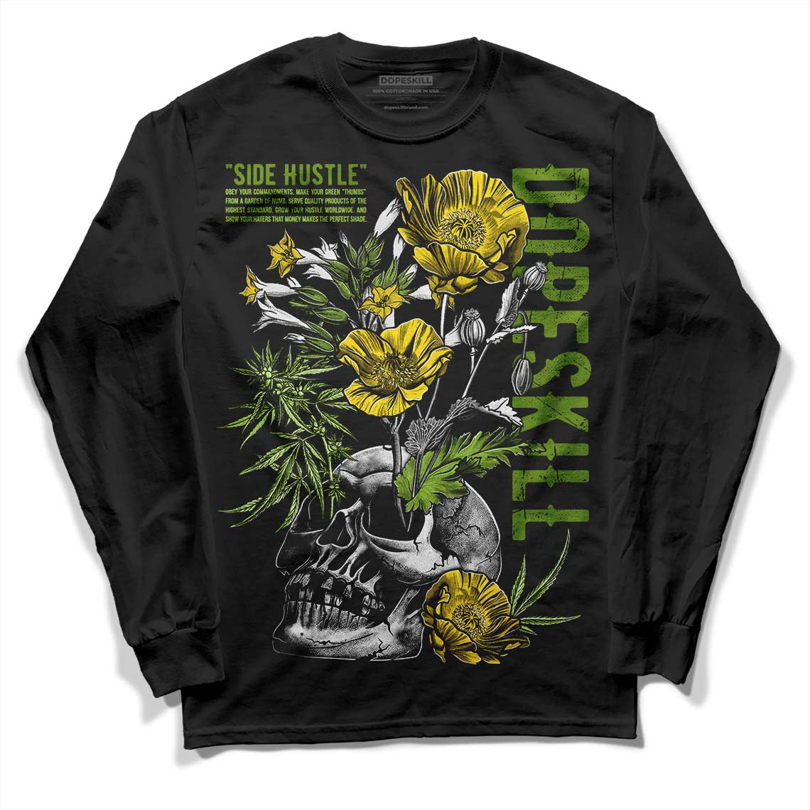 Dunk Low 'Chlorophyll' superstreetwear Long Sleeve T-Shirt Side Hustle Graphic