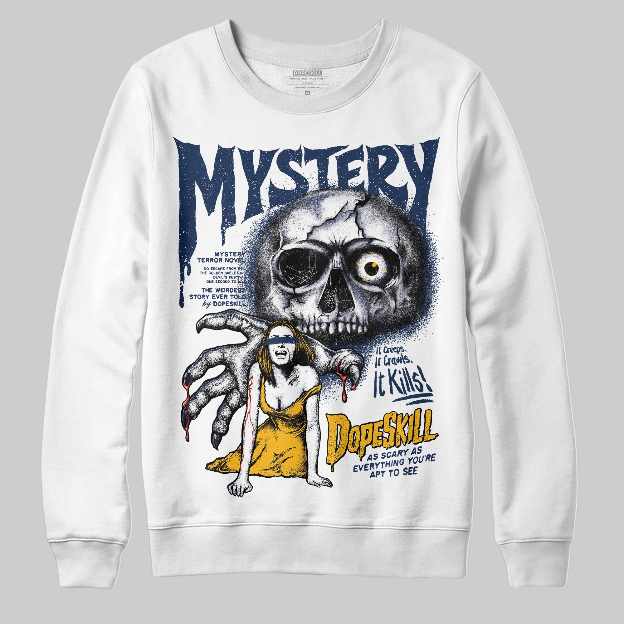 Retro Dunk From Above 4s superstreetwear Sweatshirt Mystery Ghostly Grasp Graphic