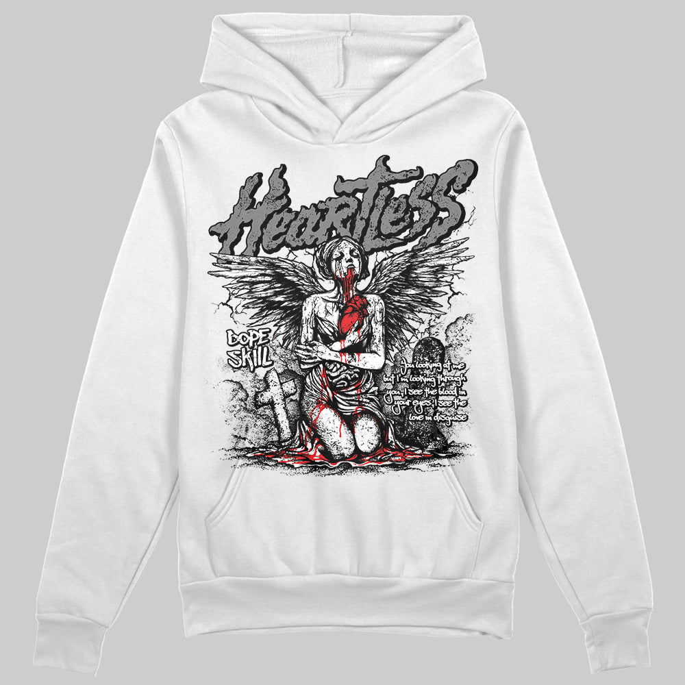 Grey Collection superstreetwear Hoodie Sweatshirt Heartless Graphic