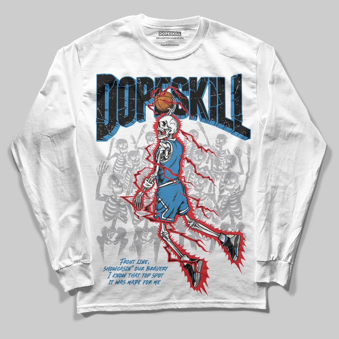Rare Air 3s superstreetwear Long Sleeve T-Shirt Thunder Dunk Graphic