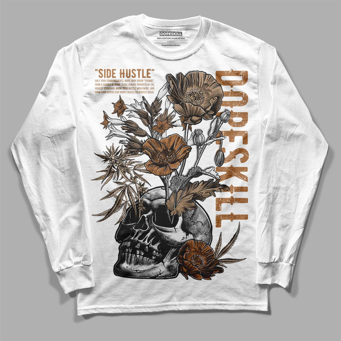 Palomino 3s superstreetwear Long Sleeve T-Shirt Side Hustle Graphic