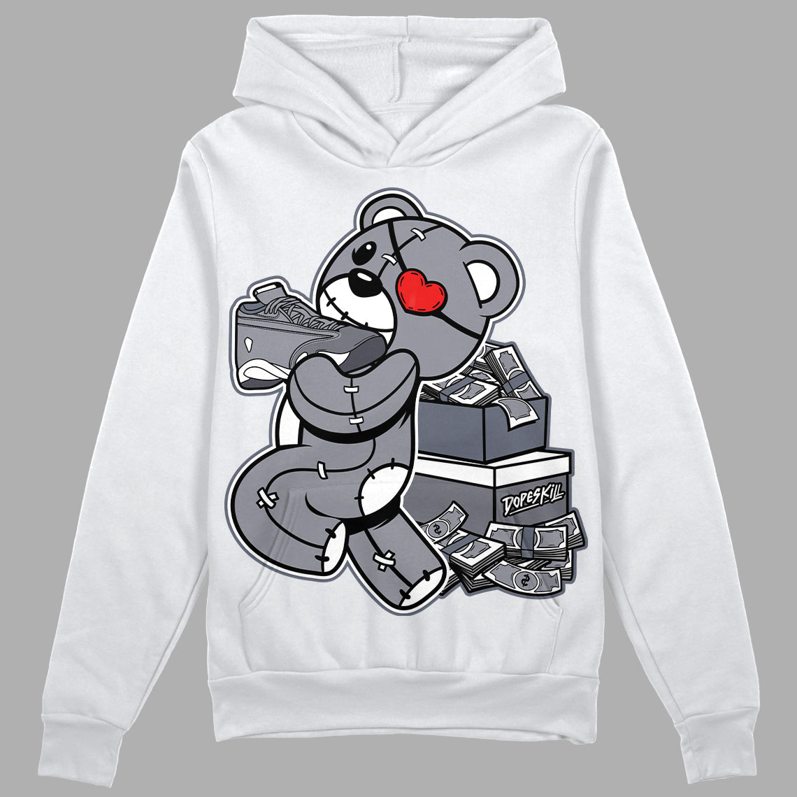 Stealth 14s superstreetwear Hoodie Sweatshirt Bear Steals Sneaker Graphic
