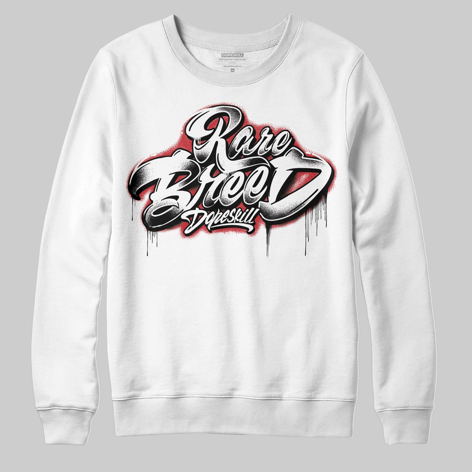 Bred Velvet 11s superstreetwear Sweatshirt Rare Breed Type Graphic