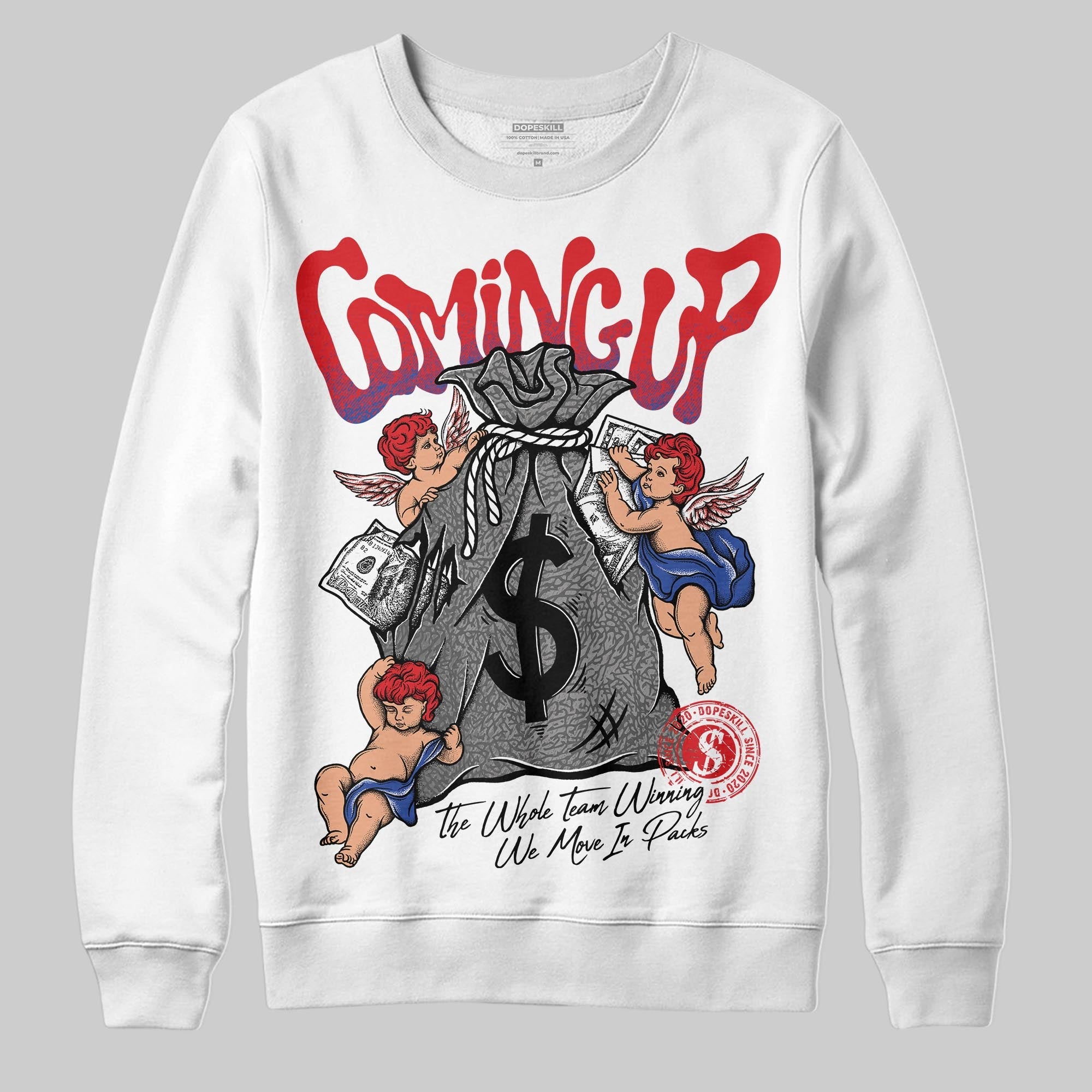 Seoul 2.0 3s superstreetwear Sweatshirt Money Bag Coming Up Graphic