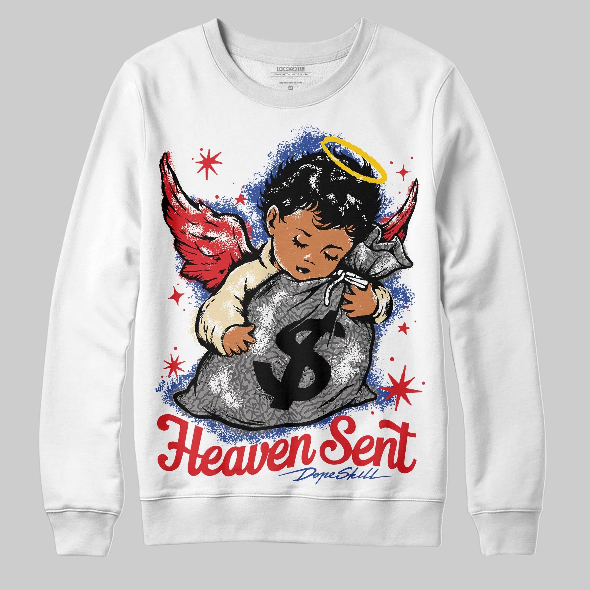 Seoul 2.0 3s superstreetwear Sweatshirt Heaven Sent Graphic