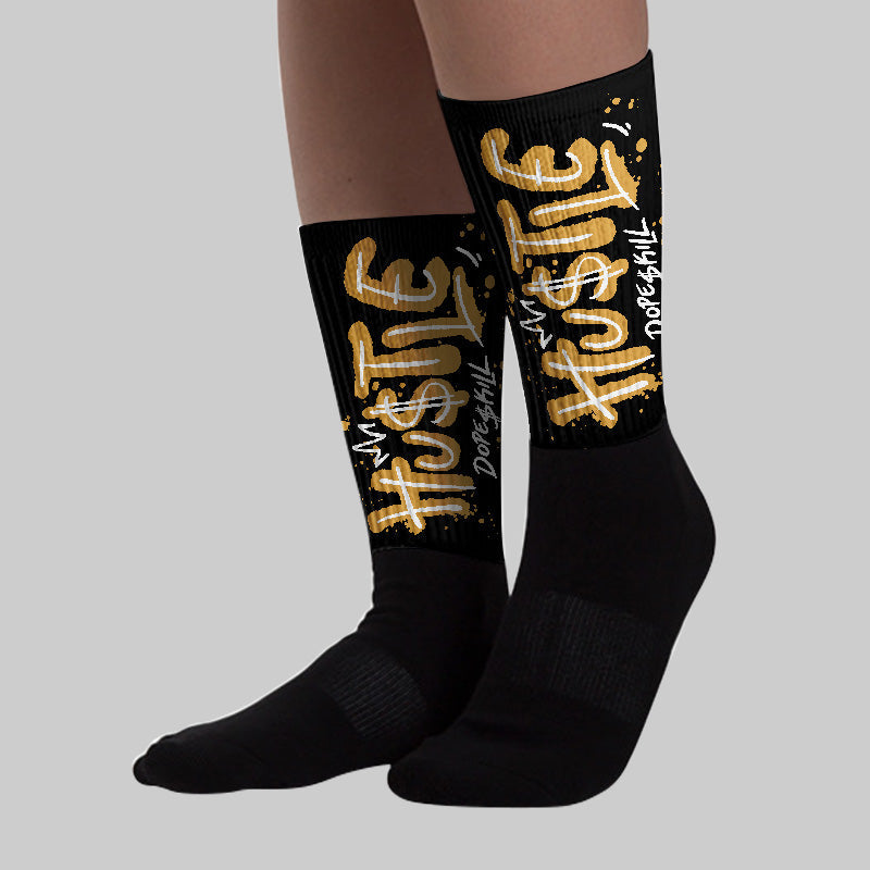 Gratitude 11s superstreetwear Sublimated Socks Hustle Graphic