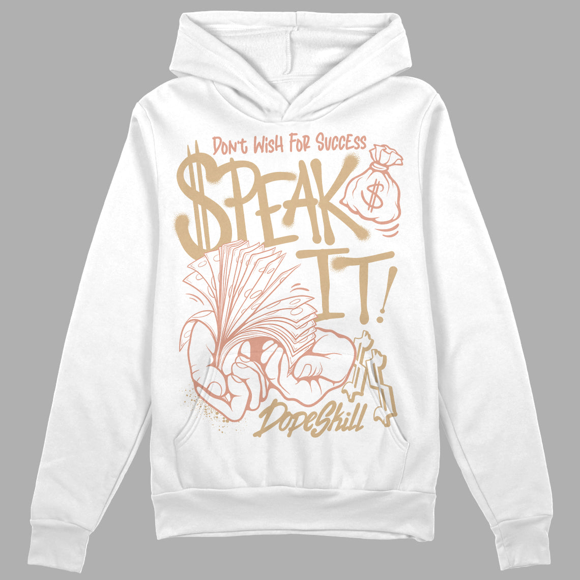 TAN Collection superstreetwear Hoodie Sweatshirt Speak It Graphic