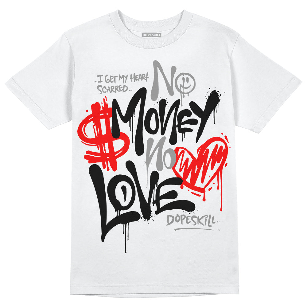 Dunk Panda White Black superstreetwear T-Shirt No Money No Love Typo Graphic
