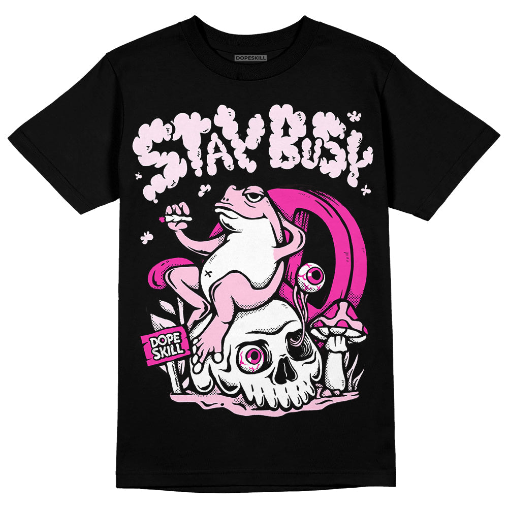 Pink Collection superstreetwear T-Shirt Stay Busy Graphic