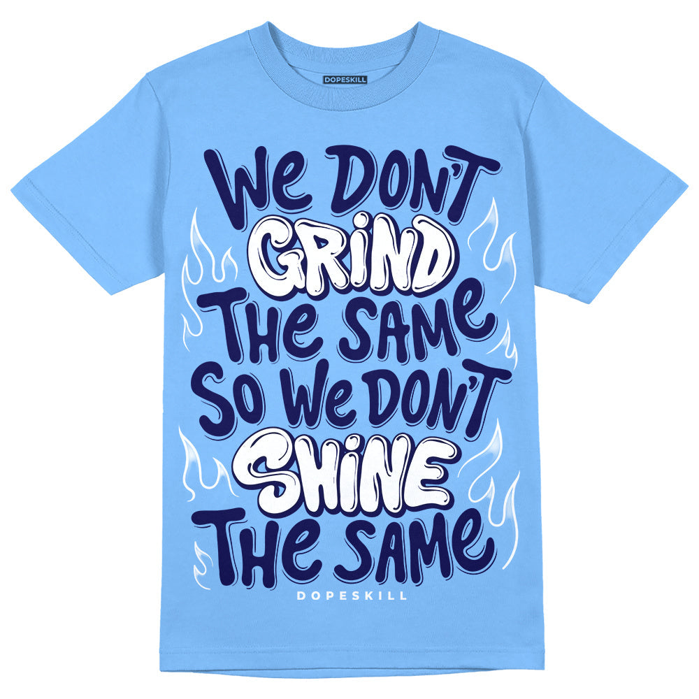 Powder Blue 9s superstreetwear Sky Blue T-shirt Grind Shine Graphic