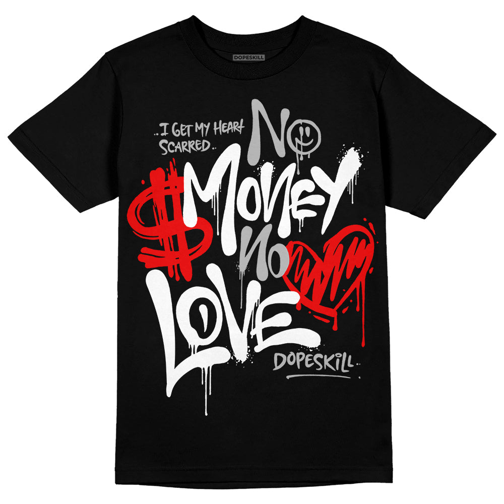 Dunk Panda White Black superstreetwear T-Shirt No Money No Love Typo Graphic
