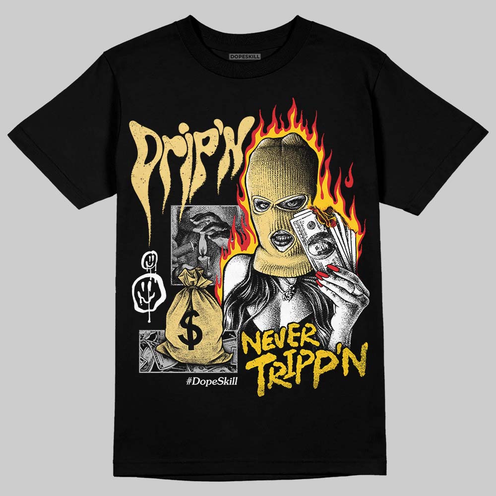 Quai 54 x Tour Yellow Black 1s superstreetwear T-Shirt Drip'n Never Tripp'n Graphic