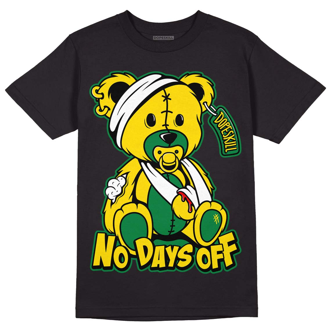 Dunk Low Reverse Brazil superstreetwear T-Shirt Hurt Bear Graphic