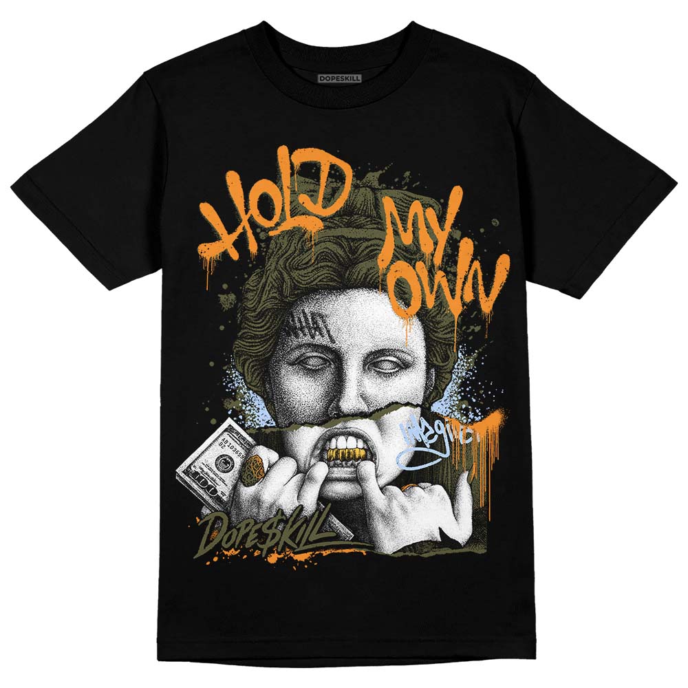 Olive 5s superstreetwear T-Shirt Hold My Own Graphic