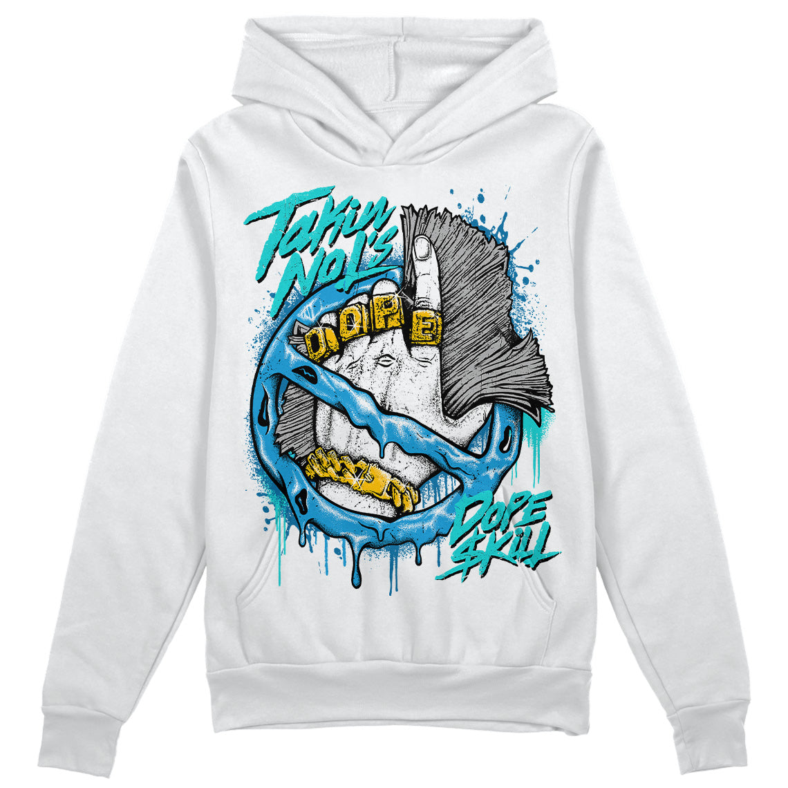 Military Blue 4s superstreetwear Hoodie Sweatshirt Takin No L's Graphic