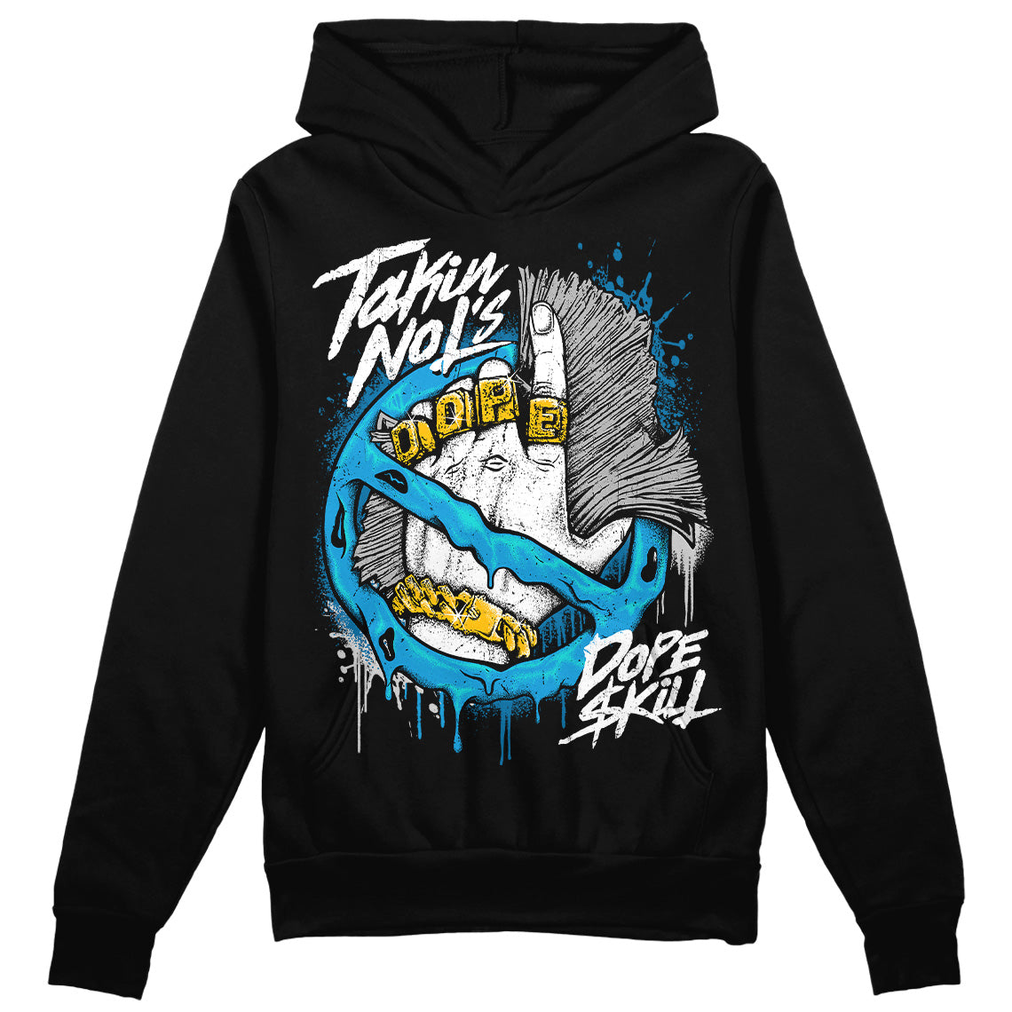 Military Blue 4s superstreetwear Hoodie Sweatshirt Takin No L's Graphic